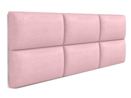 DONY rózsaszín kárpitozott falpanel 30x60