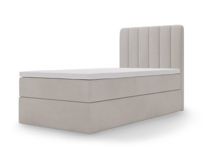 LAMELLA MINI bézs boxspring ágy 90x200