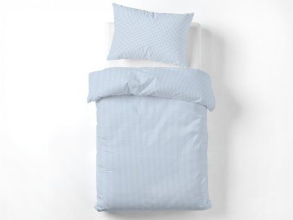 Soft Grid Blue ágynemű