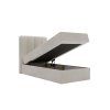 MAGIC MINI bézs felnyitható ágyneműtartós boxspring ágy 80x200