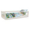 Leszanka kasmír Montessori ágy 180x80